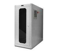 Digitus Armoire pour PC DN-CC 9002 avec porte vitrée et ventilateur 300×650×600 mm Gris clair