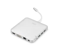 Hub USB Digitus blanc DA-70863