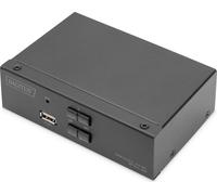DIGITUS DS-12851 Commutateur KVM DIGITUS Desktop, 2x1, noir