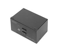 Digitus Commutateur KVM, 2 ports, Double affichage, 4K, HDMI®