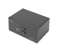 Digitus Commutateur KVM DisplayPort DS-12862 2 ports 4K (3840 x 2160) 60 Hz Dual-View