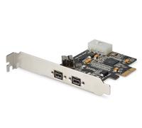 DIGITUS DS-30203-2 - FireWire-Adapter - PCIe - FireWire 800 - 3 Anschlüsse