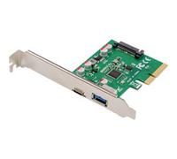 Digitus Carte PCIe USB Type-C + USB Type-A jusqu'à 10GB/s