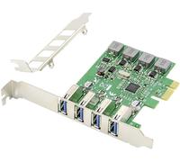 Digitus Carte d'extension PCIe USB 3.0 VL805 4 ports USB-A femelle Auto-alimentée