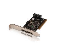 DIGITUS DS-33102 - Contrôleur de stockage (RAID) - 4 Canal - SATA 1.5Gb/s - 150 Mo/s - RAID 0, 1, 5, 0+1 - PCI