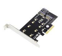 Digitus DS-33170 2+1 ports Carte adaptateur PCI Express x8 pour SSD M.2 PCIe