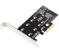 Digitus DS-33170 2+1 ports Contrôleur M.2 PCIe convient pour (SSD): 2230, 2242, 2260, 2280 avec équerre de slot Low Profile