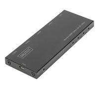 Digitus DS-45323 4 ports Répartiteur HDMI affichage LED, boîtier métallique,