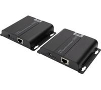 Digitus DS-55124 1 port Set extendeur HDMI extension par câble réseau, boîtier métallique, compatibl