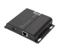 Digitus DS-55125 1 port Récepteur HDMI extension par câble réseau, boîtier métallique, compatib