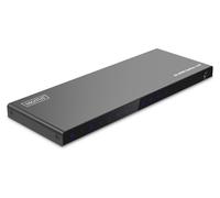 DIGITUS DS-55338 Séparateur HDMI 1x8 - Entrée : 1 Port/Sortie : 8 Ports - UHD 4K/60 Hz HDTV : 3840 x 2160p - HDCP 2.2 - HDR, Deep Color, Commutateur EDID, DTS, Dolby Digital, LPCM