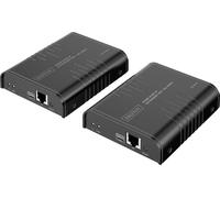Digitus DS-55355 HDMI™, entrée HDMI®, USB, USB-A, USB 1.1, RJ45, Micro USB Prolongateur HDMI câble réseau RJ45 200 m