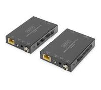 Digitus DS-55506 HDMI / RJ45 Adaptateur [1x HDMI femelle - 2x HDMI femelle] noir compatible HDMI, HDMI High Speed, HDMI ultra-HD (4k) Noir G