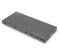 4x2 HDMI Matrix Switch, 4K/60Hz Scaler, EDID, ARC, HDCP 2.2, 18 Gbps