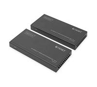 DIGITUS DS-55512 Extender KVM HDMI (HDBaseT) - UHD 4K/30 Hz - 40 m via câble LAN (HDBaseT 70 m) - Kit : émetteur & récepteur - infrarouge IR - HDCP 2.2/1.4 & HDBaseT 1.0