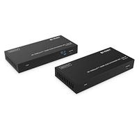 Digitus Extendeur KVM HDMI DS-55522 – UHD 4K/60 Hz – Kit émetteur/récepteur 120 m LAN IR & USB 1.1