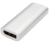 Digitus DS-55524 DisplayPort Adaptateur [1x DisplayPort femelle - 1x DisplayPort femelle] argent 4K UHD