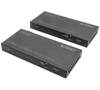 Digitus Kit d'extension KVM HDMI DS-55526 - émetteur et récepteur 4K 60Hz 120m HDBaseT IR