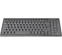 Digitus DS-72000FR filaire Clavier KVM français, AZERTY noir