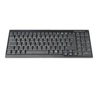 Digitus DS-72000IT filaire Clavier KVM italien, QWERTY noir