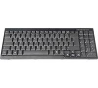 Digitus DS-72000IT filaire Clavier KVM italien, QWERTY noir