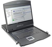 Digitus DS-72211-3US DIGITUS Modulare Konsole 19"TFT,16-Port KVM&Touchpad,US-Amer