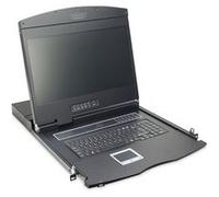 Digitus Console modulaire 19 po TFT, 8 ports clavier-vidéo-souris, pavé tactile, clavier allemand