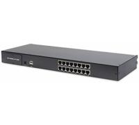 Digitus DS-72217 commutateur écran, Clavier et Souris Grille de Montage Noir