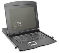 Digitus DS-72221-1TR Console KVM VGA souris, clavier 1920 x 1080 Pixel