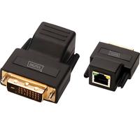 DIGITUS DVI Extender DS-54101 jusqu'à 50m sur Cat.5e UTP, 1920x1200 WUXGA