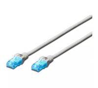 Digitus Cordon RJ45 CAT5e U-UTP PVC AWG 26/7 10 m Gris