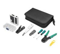 Digitus Kit d'outils pour détection des pannes, tests et installation de nouveaux systèmes LAN