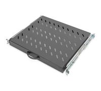 Digitus DN-19 TRAY-2-600-SW 19 pouces 1 UH extensible adapté à une baie de profondeur: 600 mm noir