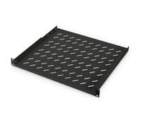 Digitus Étagère 19" 1U DN-19 TRAY-1-400-SW – Fixation avant, 15 kg, noir