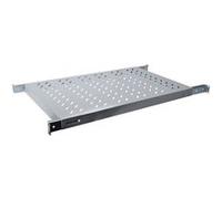 Digitus Étagère 1U 19" DN-97648 - rails de fixation variables - pour baie 1000 mm - gris clair