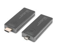 Digitus Extenseur vidéo sans fil 4K, 30 m (USB-C ¿ HDMI)