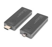 Digitus Extenseur vidéo sans fil 4K, 30 m (USB-C ¿ HDMI)