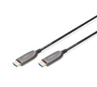 DIGITUS fibre optic HDMI cable - 30 m - UHD 8k 60Hz 4k 120Hz - HDMI 2.1 - 48 Gbp
