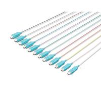 DIGITUS FO Pigtails - 12 pièces - SC - Simplex - OM3 - code couleur DIN IEC 304 - Fibre-Optic - technique de réseau - longueur 2m