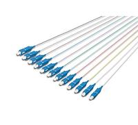 DIGITUS FO Pigtails - 12 pièces - SC - Simplex - OS2 - code couleur DIN IEC 304 - Fibre-Optic - technique de réseau - longueur 2m