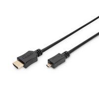 Digitus HDMI à haut débit avec câble de raccordement Ethernet