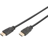 DIGITUS HDMI-Kabel A->A Ethernet St/St 5.0m schwarz 4K