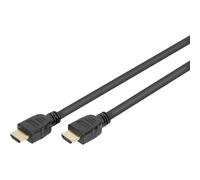 Digitus | HDMI Type A mâle 19 broches | HDMI Type A 19 broches | 1 m | Noir
