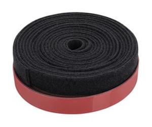 Digitus Hook and loop cable management system, mushroom fastener 2.5m, hook and loop tape 5m, Serre-câble