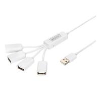 Digitus Hub USB sorties en pieuvre