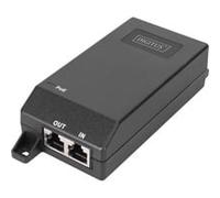 Digitus Alimentation/Adaptateur PoE+ 802.3at actif 55V 30W 10/100/1000Mbps jusqu'à 100 m