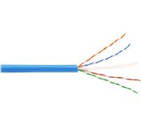 DIGITUS Instal-kab Cat6a U/UTP tw.Pair 305m lichtblau
