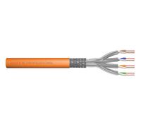DIGITUS Instal-kab Cat7 S/FTP tw.Pair 500m orange AWG23/1