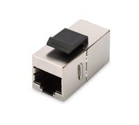 Digitus Keystone Coupling Cat 6 Shielded - 2x RJ45 jack - 250 MHz 1GBase-T Class