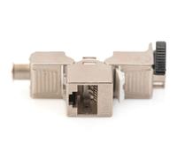 DIGITUS Keystone Jack Cat6a geschirmt Kabelmanager Set 48St